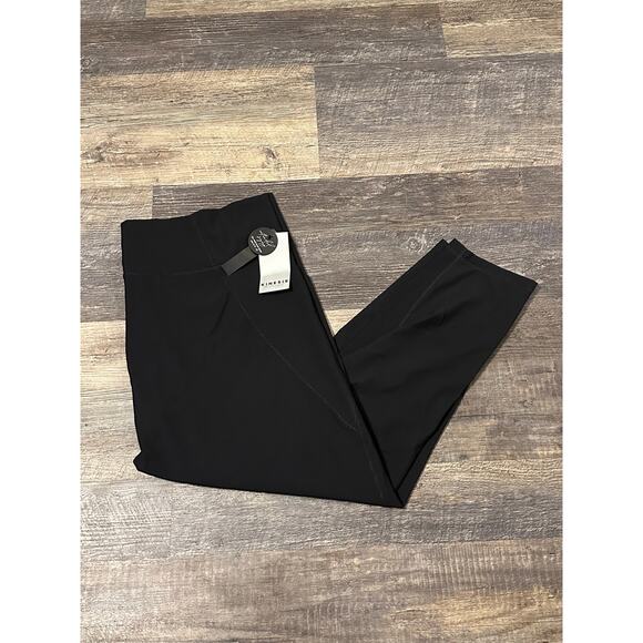 Kinesis Women's Black Solid Active Stretch Corduroy High Rise Leggings Sz 3X NWT - Picture 2 of 4
